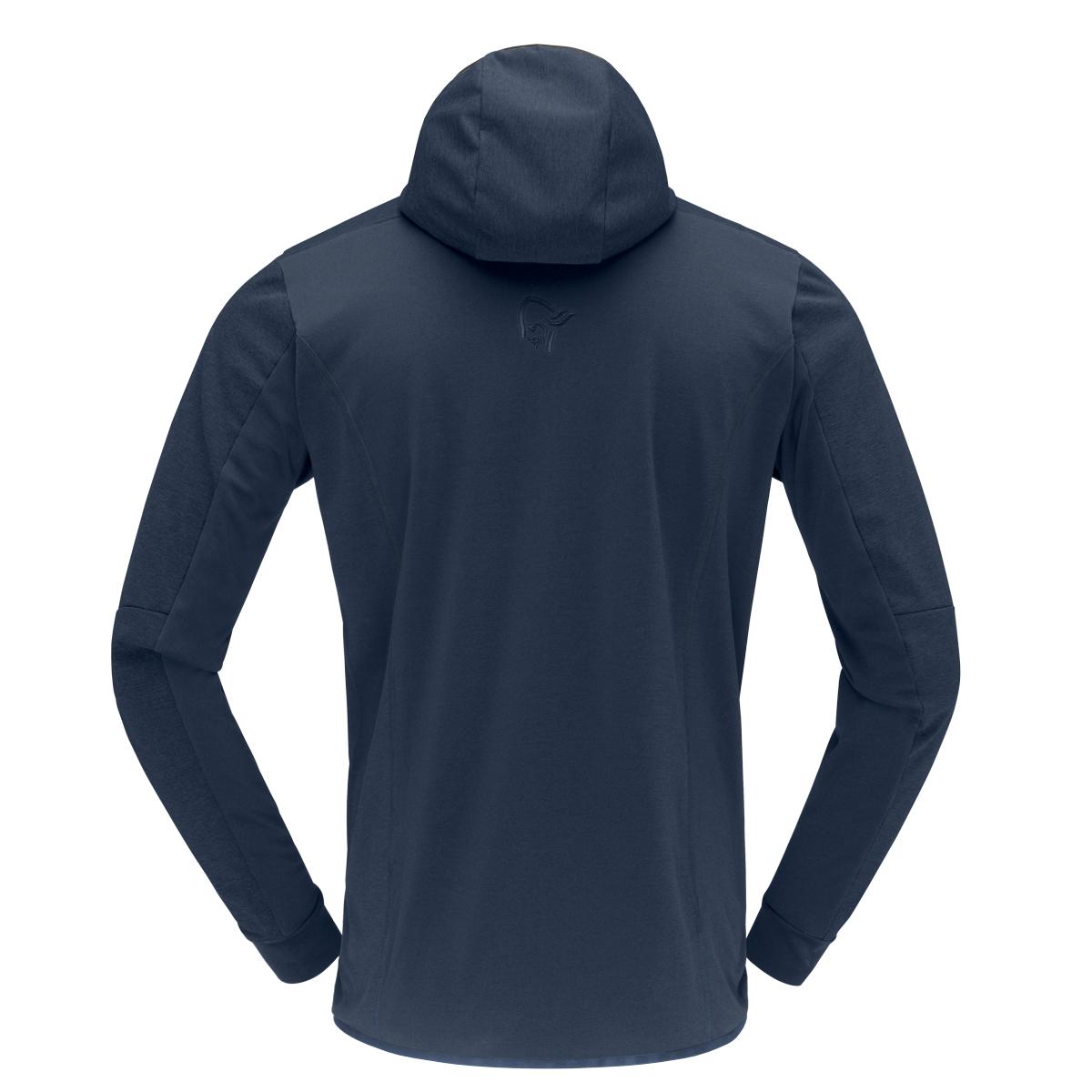 Norrona Falketind Warm 2 Octa Hooded Jacket Men's in Indigo Night
